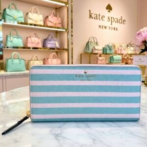Kate Spade Storybook Zip Around Long Wallet